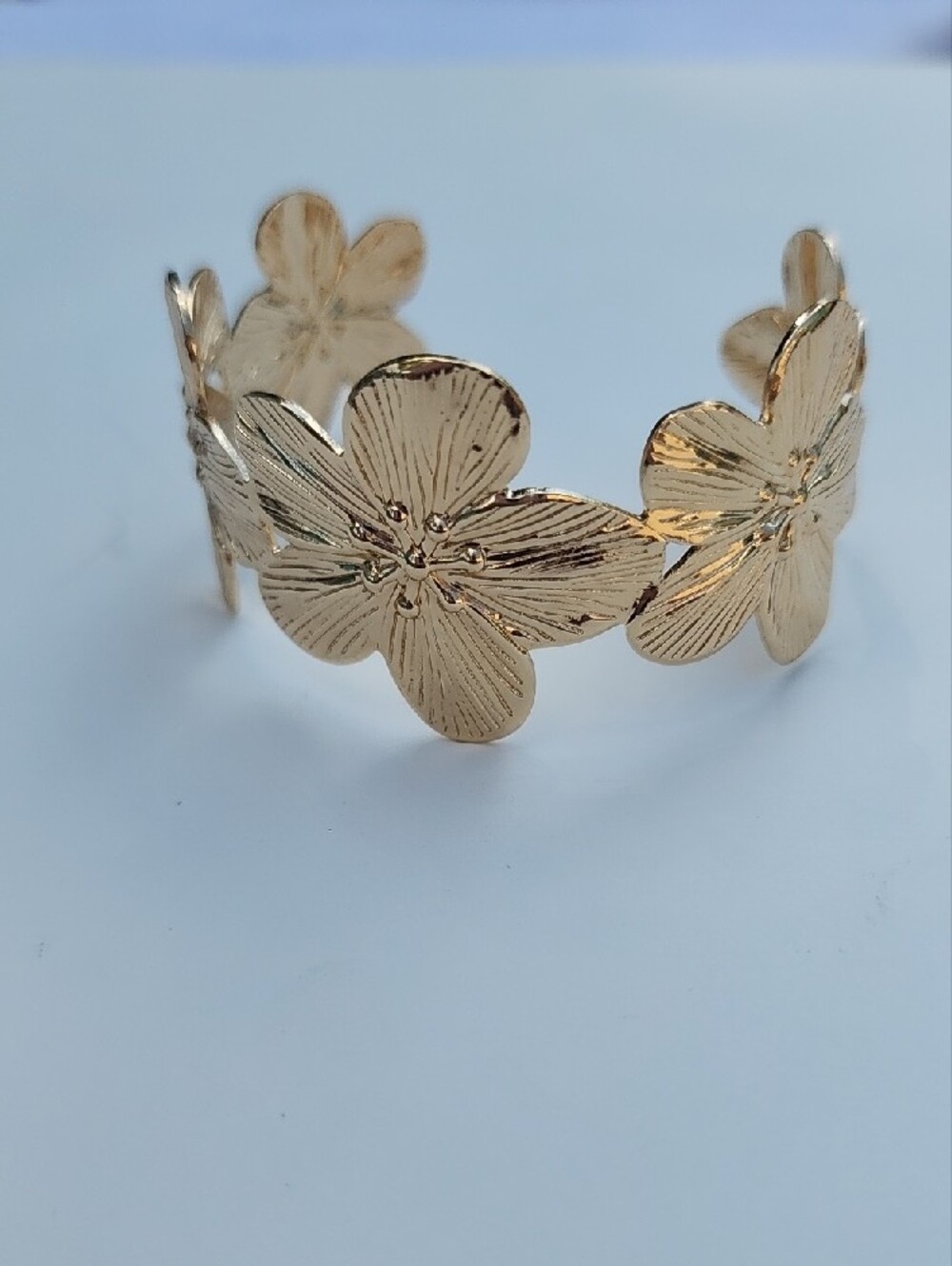 Floral Statement Bracelet